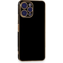 Senson Xiaomi Poco M6 Pro 5g Kılıf Volet Silikon - Siyah