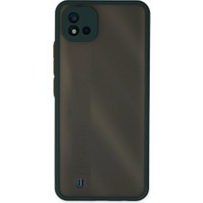 Senson Realme C11 2021 Kılıf Montreal Silikon Kapak - Yeşil