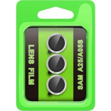 İlkyaz Fashion Samsung Galaxy A25 5g Raze Metal Kamera Lens - Gümüş