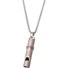 Senson Deprem Düdüğü Çelik Kolye