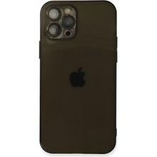 Senson Apple Iphone 12 Pro Kılıf Fly Lens Silikon - Siyah