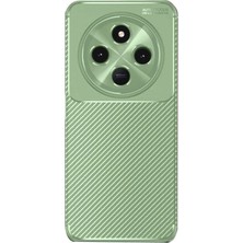 Senson Xiaomi Redmi 14C Kılıf Auto Focus Karbon Kapak - Su Yeşili