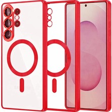 Senson Samsung Galaxy S26 Ultra Kross Magneticsafe Kapak - Kırmızı