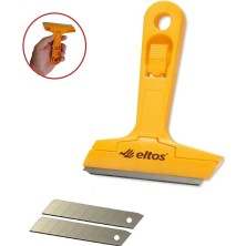 Senson Çok Fonksiyonlu Profesyonel Cam Kazıma Bıçağı 2 Adet Yedek Bıçak Hediyeli