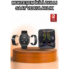 Pileli Store Dijital Göstergeli Bluetooth Kulaklık ve Bildirim Görebilen Akıllı Saat Alarm ve Titreşim