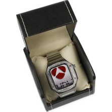 Senson Apple Watch 45MM KR409 Metal Kordon (Saat Değildir) - Gümüş