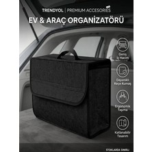 Ankaflex Araba Araç Oto Bagaj Düzenleyici Araç Içi Organizer Araba Aksesuar Bagaj Çantası Oto Organizer Çantası