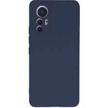 Senson Xiaomi Mi 12 Lite Kılıf Nano Içi Kadife Silikon - Lacivert