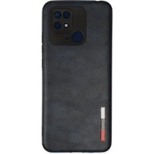 Senson Xiaomi Redmi 10C Kılıf Loop Deri Silikon - Lacivert