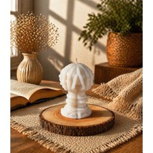 En Art Cadı Eli Figürlü Kokulu Mum | Çilek Aromalı Soya Parafin El Yapımı Dekoratif Mum (Renk Seçenekli)