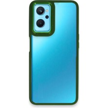 Senson Realme 9i 4g Kılıf Dora Kapak - Haki Yeşil