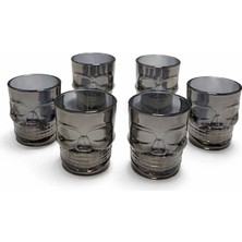 Senson 6'lı Kurukafa Cam Shot Bardağı ALK5115