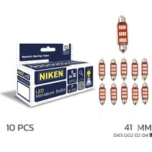 Niken Sofit Led Ampul 41mm -Beyaz Canbus (10 Adet)