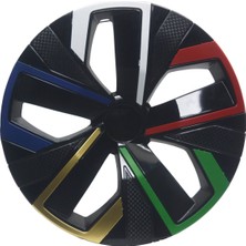 Jant Kapağı Kırılmaz Çıtalı 14" Yeni Model Çıtalı 4'lü (Takım Olarak)