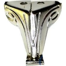 Senson Moda Sac Ahşap, Sunta Sandık Ayağı, Kutu Ayak 2,5 cm - Nikel