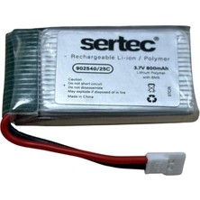 Senson Sertec / 902540 / 3.7V - 800MAH - 25C Beyaz Soket
