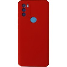 Alvera Gm 21 Plus Kılıf Nano Içi Kadife - Kırmızı