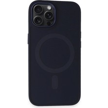 Alvera 15 Pro Kılıf Oslo Magsafe Kapak - Lacivert