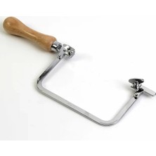 Senson Sabit Kıl Testere Kolu - Ahşap Sap 13,5cm