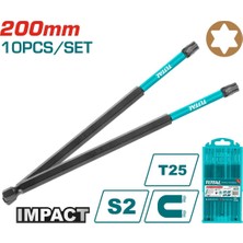 Total DARBELİ 200MM T25  BİTS UÇ - TACIM16T2583