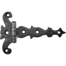 Senson Antika Tarz Dekoratif Pirinç Kuyruklu Kelebek Menteşe - 63X100 Mm, Oksit