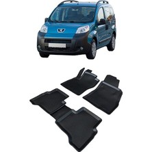 Fiat Fiorino 2007 ve Sonrası 3D Havuzlu Araca Özel Paspas Takımı