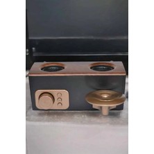 Pileli Store Çalar Radyo Müzik Kutusu Nostaljik Hoparlör Speaker