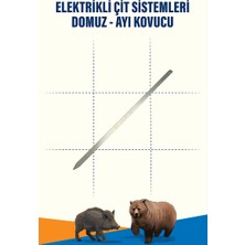 Atlas Ürünleri Elektrikli Çit Topraklama Çubuğu – Yüksek İletkenlik ve Dayanıklı Kaplama