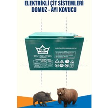 Atlas Ürünleri 24 Amper Jel Akü – Elektrikli Çit ve Diğer Uygulamalar İçin Yüksek Performanslı Akü