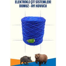 Atlas Ürünleri 500 Metre Çiftli Krom Elektrikli Çit Teli Misinalı – Dayanıklı Ve Yüksek İletkenlik