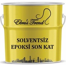 Ebrus Trend Solventsiz Epoksi Zemin Son Kat Boyası (1 Grup) 17+3 kg