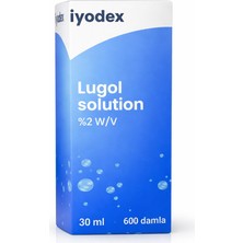 Farmafa İyodex İyot & Selenyum Damlası Lugol %2 W/v – 30 ml 600 Damla