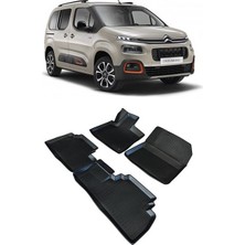 Citroen Berlingo 2019 ve Sonrası 3D Havuzlu Araca Özel Paspas Takımı