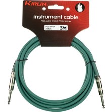 Kirlin Cable IPCV-241GR 3mt Enstruman Kablosu - Yeşil