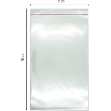17*30 Bantlı OPP (Parlak-Şeffaf) Jelatin 100 Adet