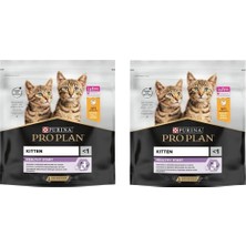 Pro Plan Kitten Yavru Tavuklu Kedi Kuru Mama 400 Gr. x 2 Adet