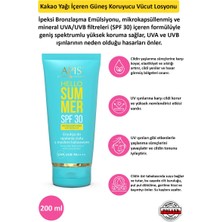 Kakao Yağlı Güneş Kremi SPF 30 - 200ml