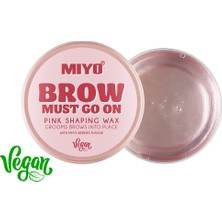Miyo Brow Must Go On - Kaş Şekillendirme Wax