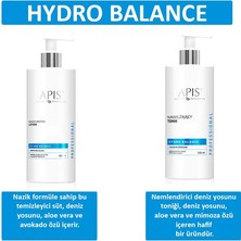 Apis Natural Cosmetics Nemlendirici Süt & Tonik Seti - Deniz Yosunulu - HYDRO BALANCE Seti