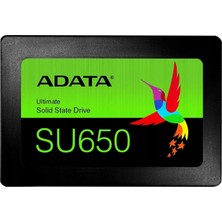 Adata SU650 960GB 520/450MB/S Sata 3.0 SSD ASU650SS-960GT-R
