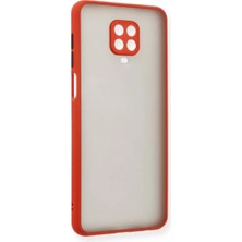 Senka Newface Redmi Note 9 Pro Kılıf Montreal Silikon Kapak - Kırmızı