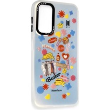 Senka Newface Samsung Galaxy A14 4g Kılıf Estoril Desenli Kapak - Estoril - 16