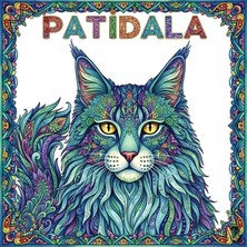 M&H Coloring Patidala - 21X21 Mandala Boyama Kitabı, Çocuk ve Yetişkinler Için