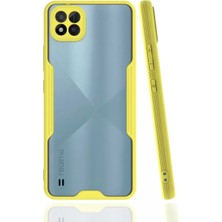 Senka Newface Realme C11 2021 Kılıf Platin Silikon - Sarı