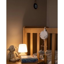 Lowell Home Taşınabilir Bebek Uyutucu Müzik Kutusu Pil Gerektirmeyen Mekanik Tasarım