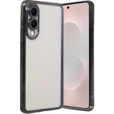 Senka Newface Samsung Galaxy S25 Edge Lensli Silikon - Siyah