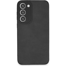 Senka Newface Samsung Galaxy S23 Plus Kılıf Loop Deri Silikon - Siyah