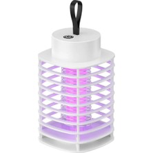 Marsilyan Otomatik Akıllı Sivrisinek Öldürücü Lamba Şarjlı Uv Işıklı Sessiz Çalışma Duvara Asıl