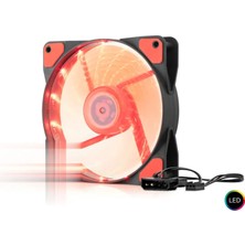 Vice Avm Kasa Fanı LED 12 cm - Siyah HDX1520105041 Tg-V