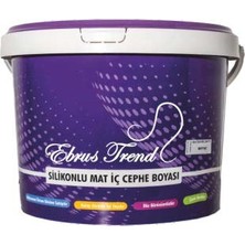 Ebrus Trend 20 Kg-Beyaz Silikonlu Mat İç Cephe Boyası 20 kg